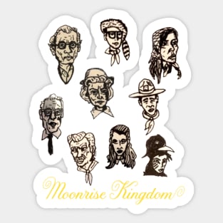 MOONRISE KINGDOM Sticker